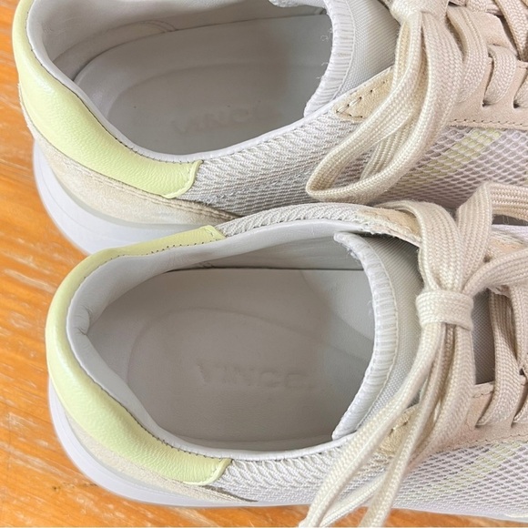 Vince Women’s Ohara Mixed Leather Sneaker - Picture 12 of 16